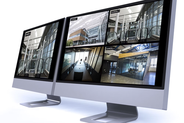 Video wall mostrando múltiples fuentes de video gestionadas con Viewspan Nexus