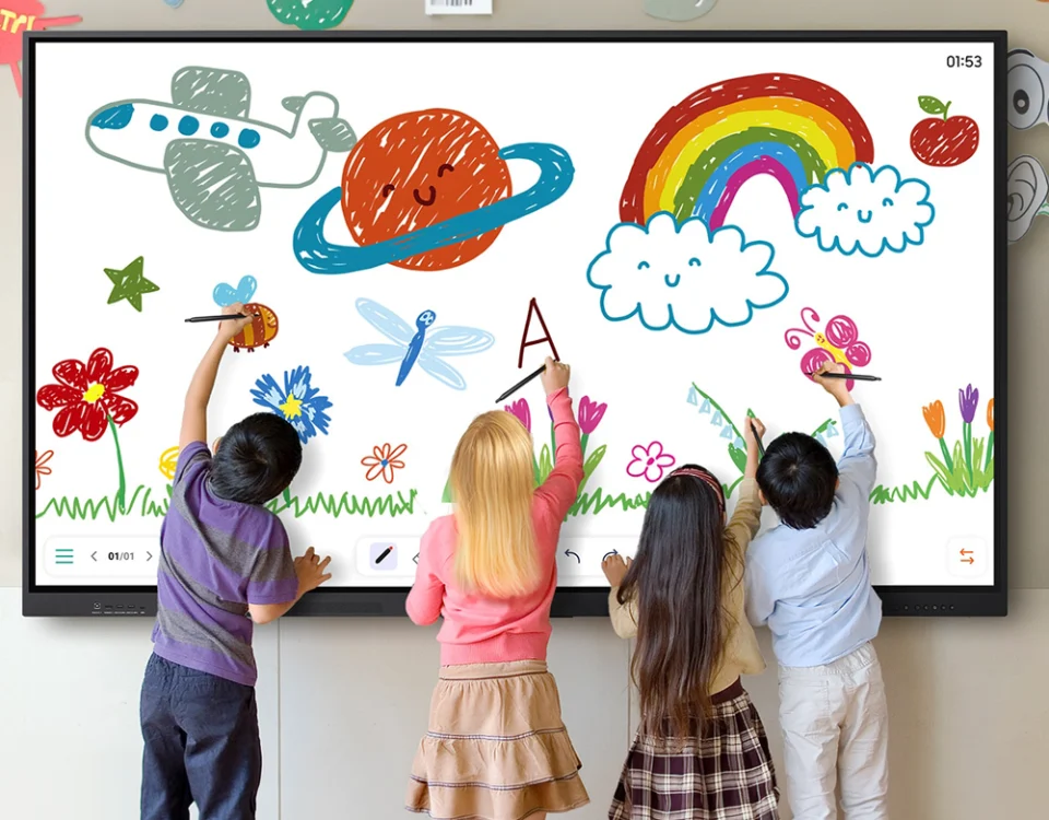Pantalla interactiva Samsung WAF de 86 pulgadas con Android 14