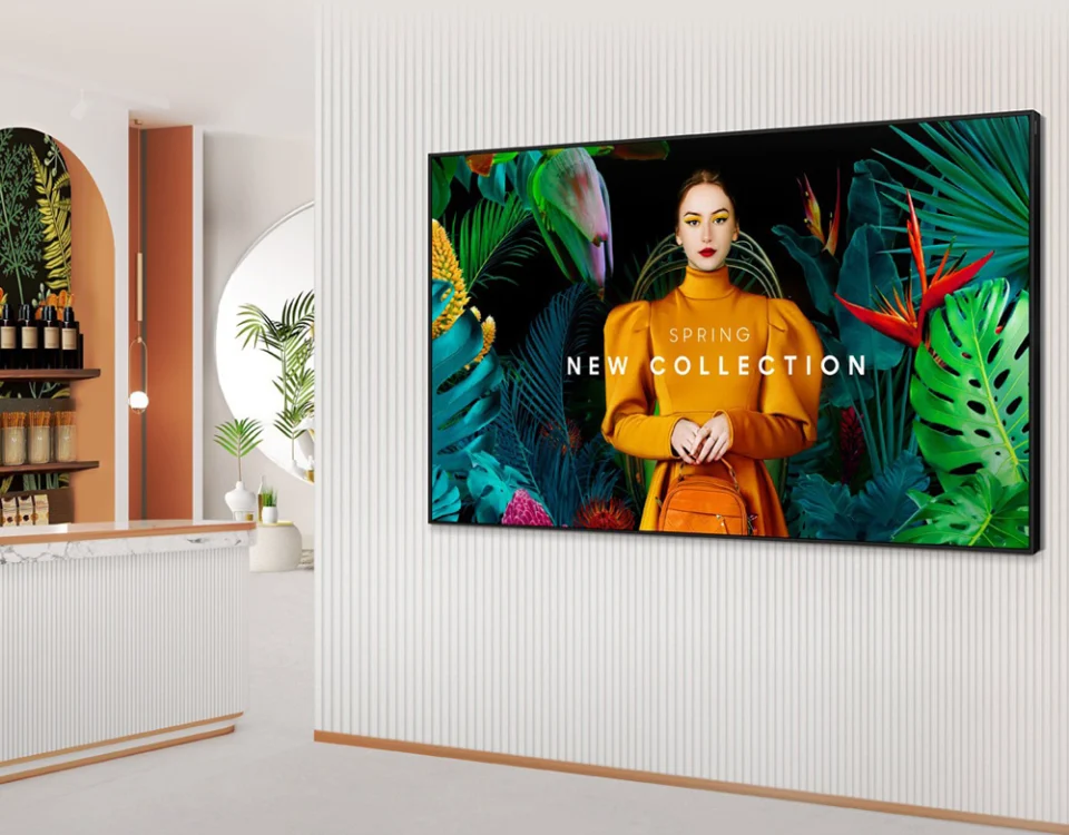 Pantalla Smart Signage Samsung QM85C de 85 pulgadas 4K